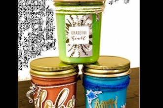 Candle Maker:Pick your Scent and Color-Jelly Jar Series